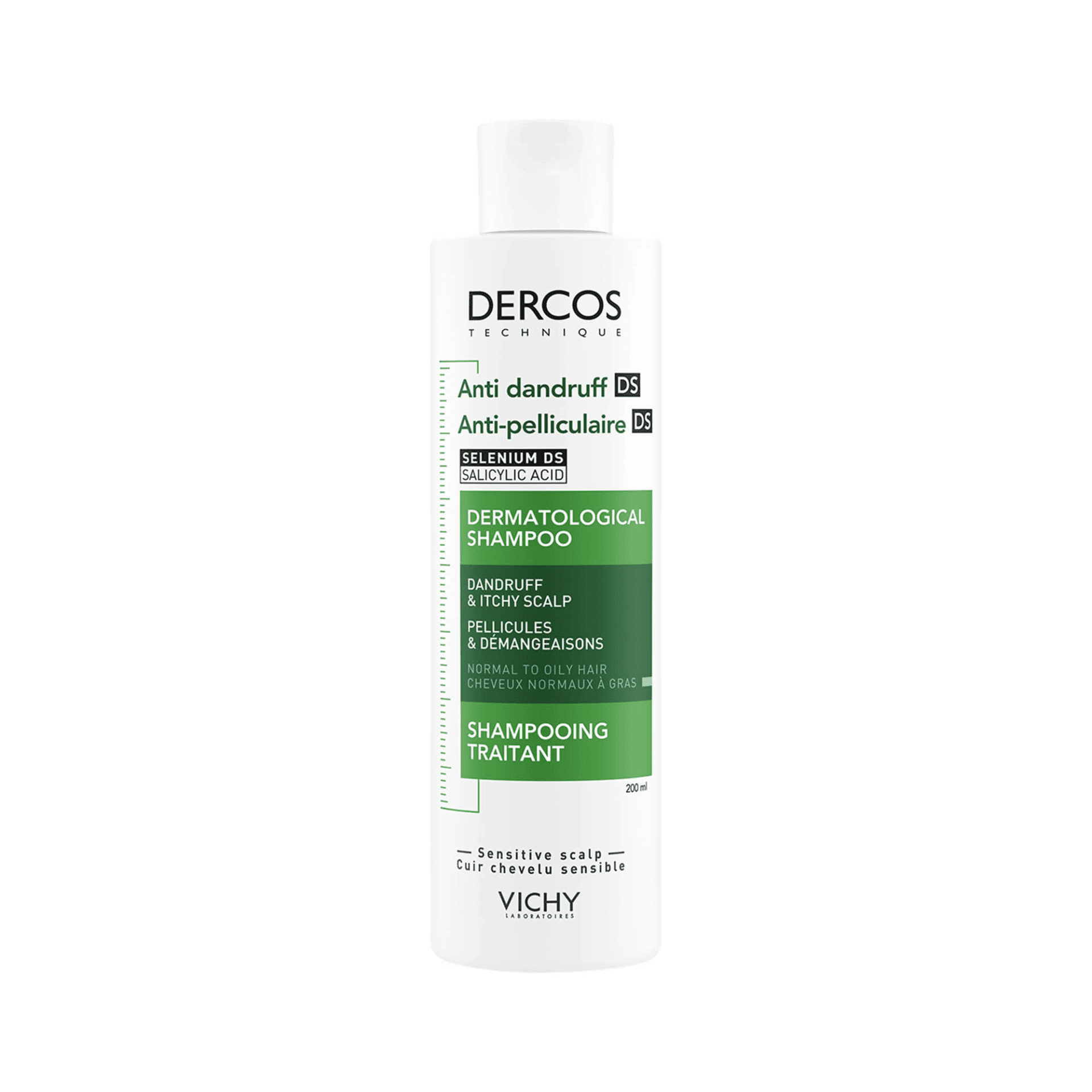 Vichy Dercos Anti-Roos DS Normaal tot Vet Haar Vichy Dercos Anti-Roos DS Normaal tot Vet Haar