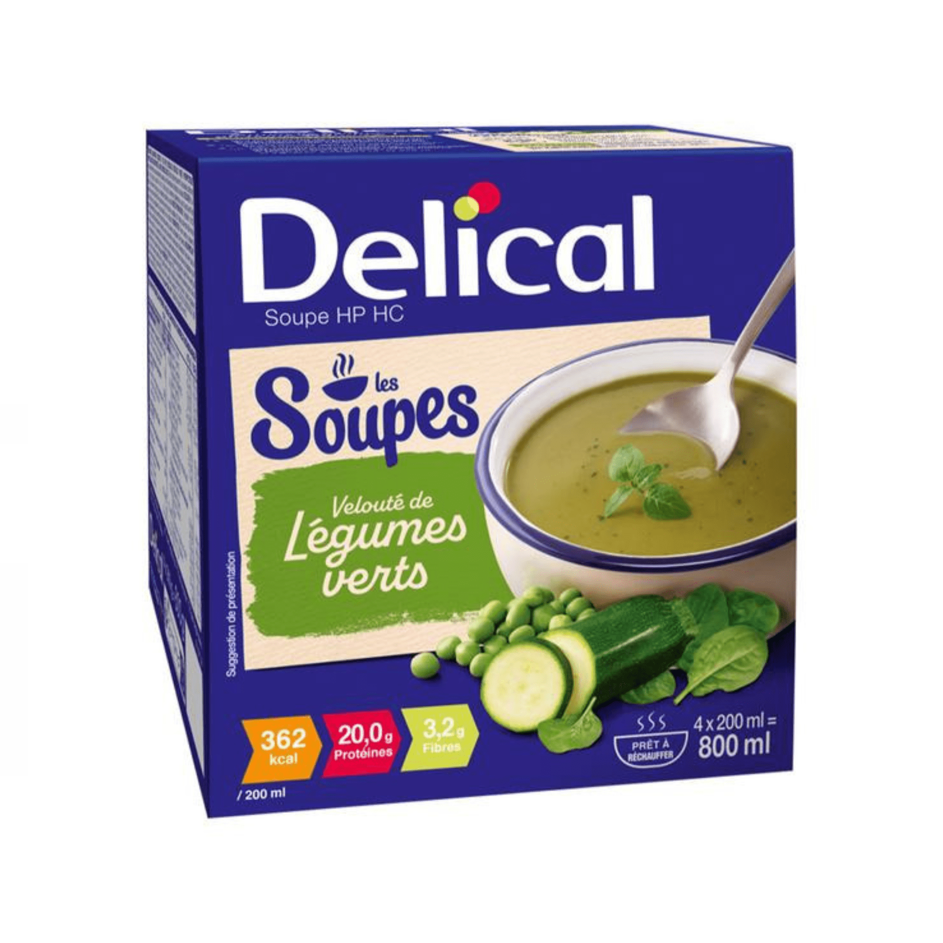 Delical Soep Velouté van Groene Groenten Delical Soep Velouté van Groene Groenten