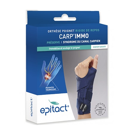Epitact Carp'Immo Immobiliserende Polsbrace Links S Epitact Carp'Immo Immobiliserende Polsbrace Links S
