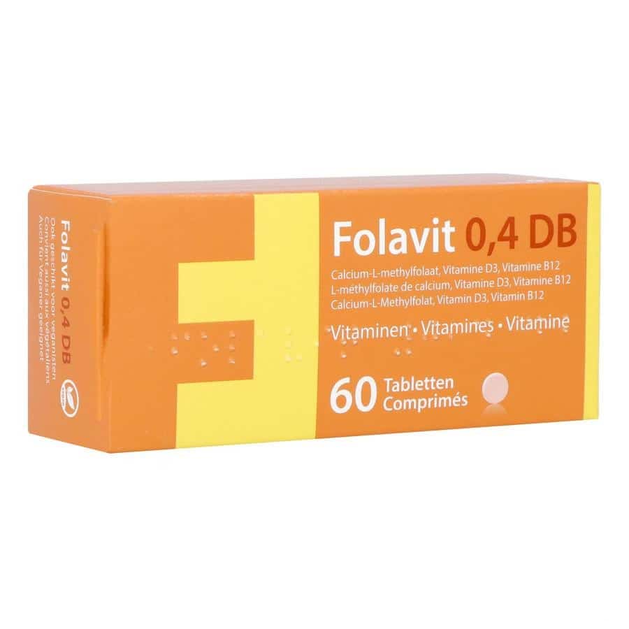 Folavit 0,4mg Db Comp 60
