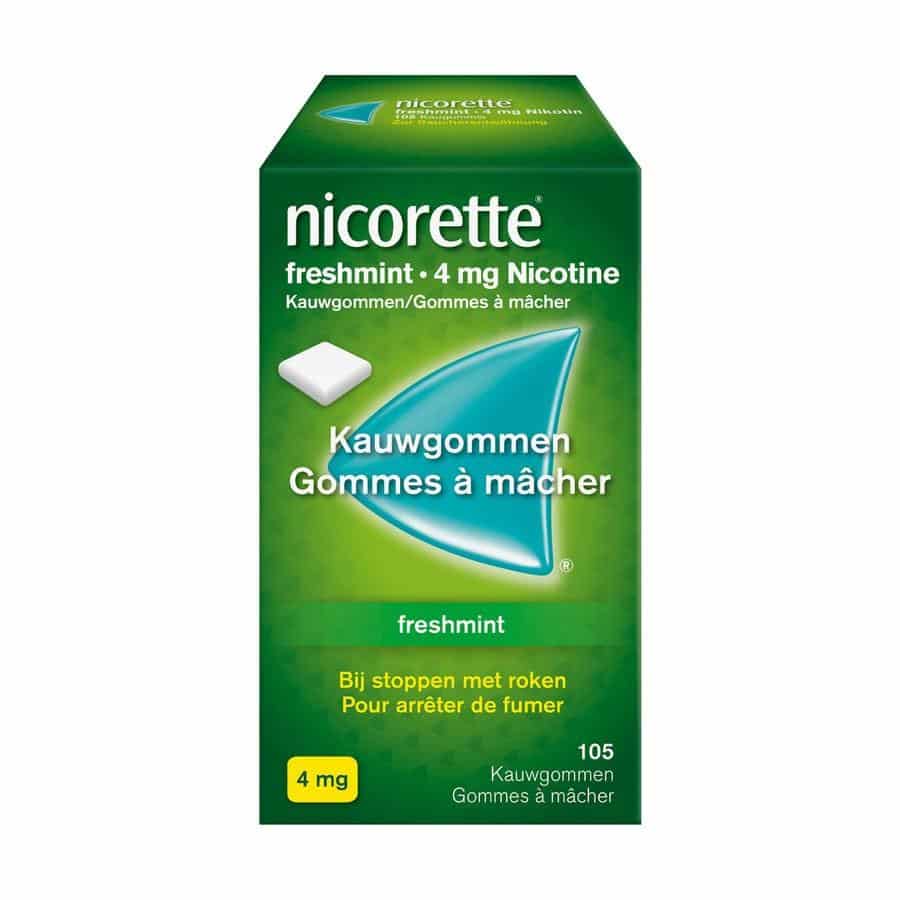 Nicorette Freshmint Kauwgom 4 mg
