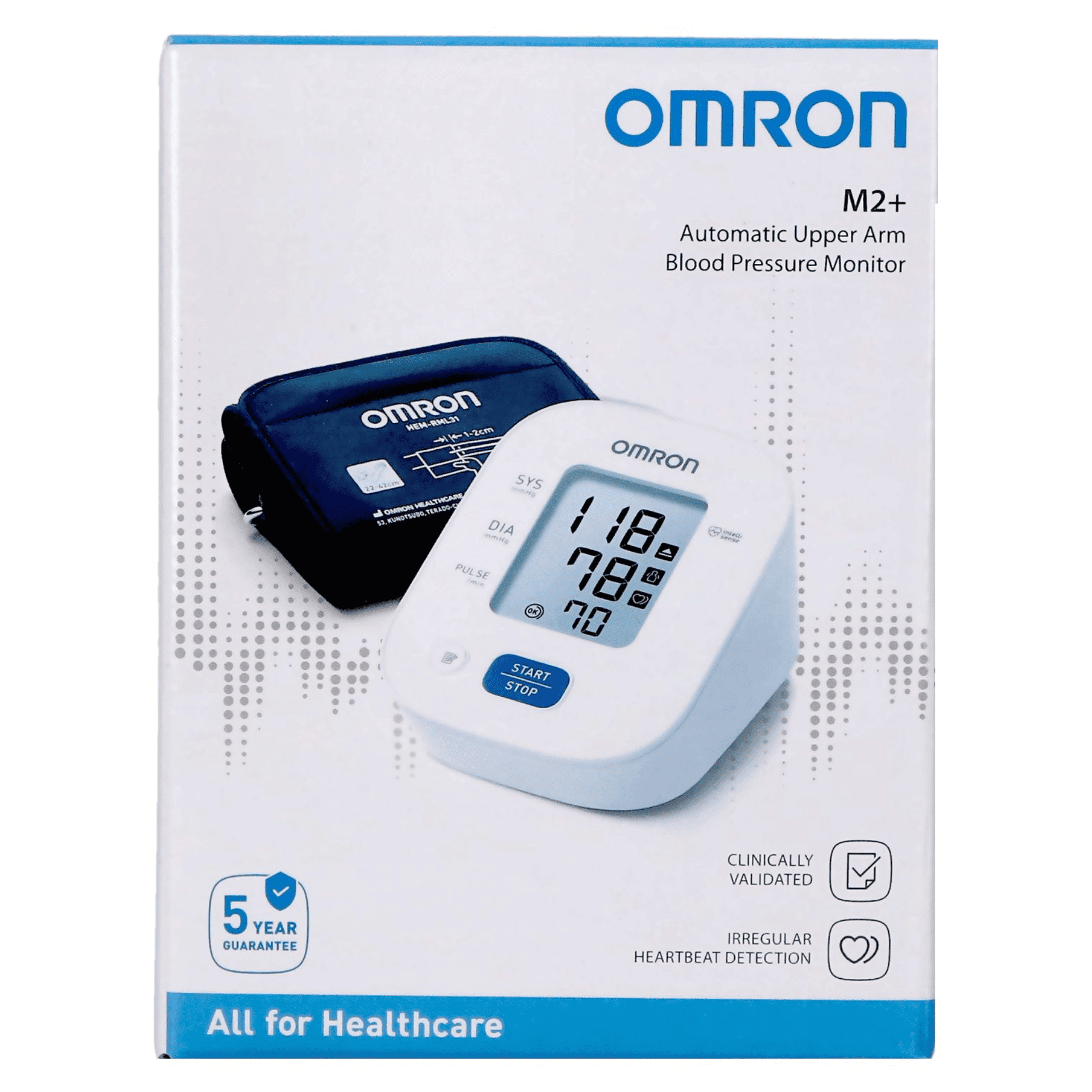 Omron M2+ Bloeddrukmeter Bovenarm