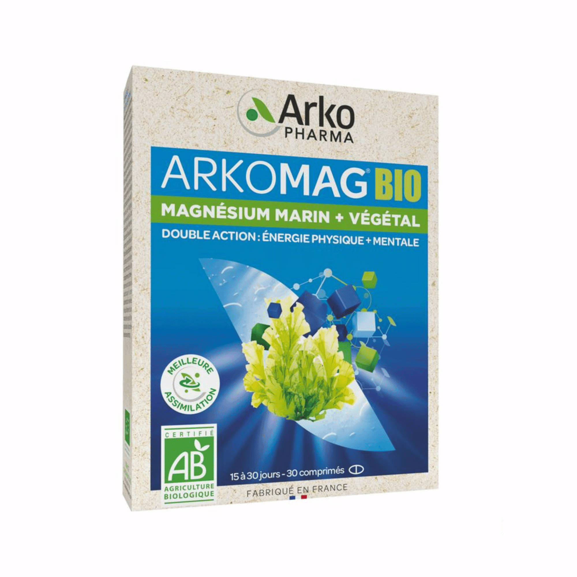 Arkopharma Arkomag BIO Marien + Plantaardig Arkopharma Arkomag BIO Marien + Plantaardig