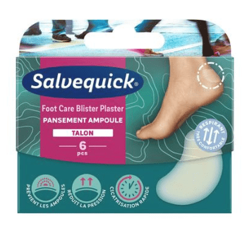 Salvequick Pansements Prevention Talons 6