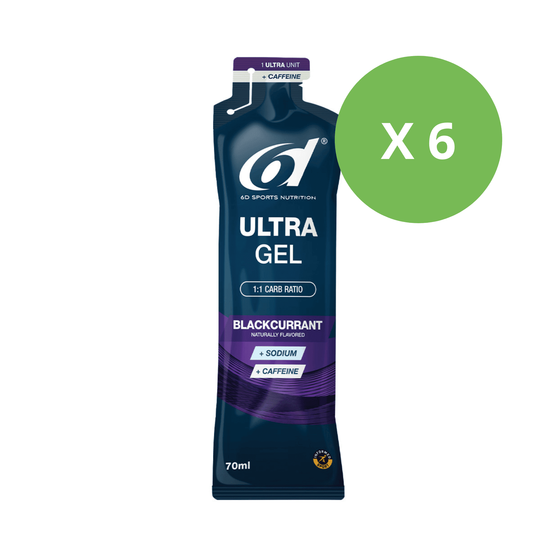 6d Ultra Gel 6 x 70 ml