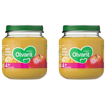 Olvarit Appel-Mango-Banaan 4+ Olvarit Appel-Mango-Banaan 4+