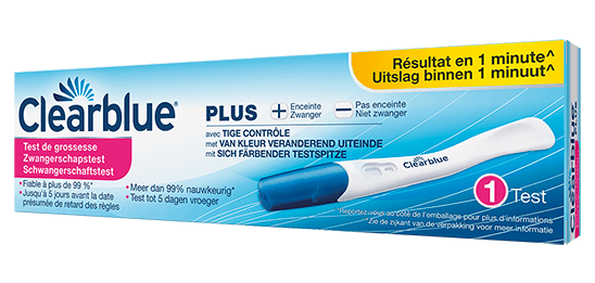 Clearblue Plus Zwangerschapstest