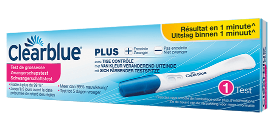 Clearblue Plus Zwangerschapstest Clearblue Plus Zwangerschapstest