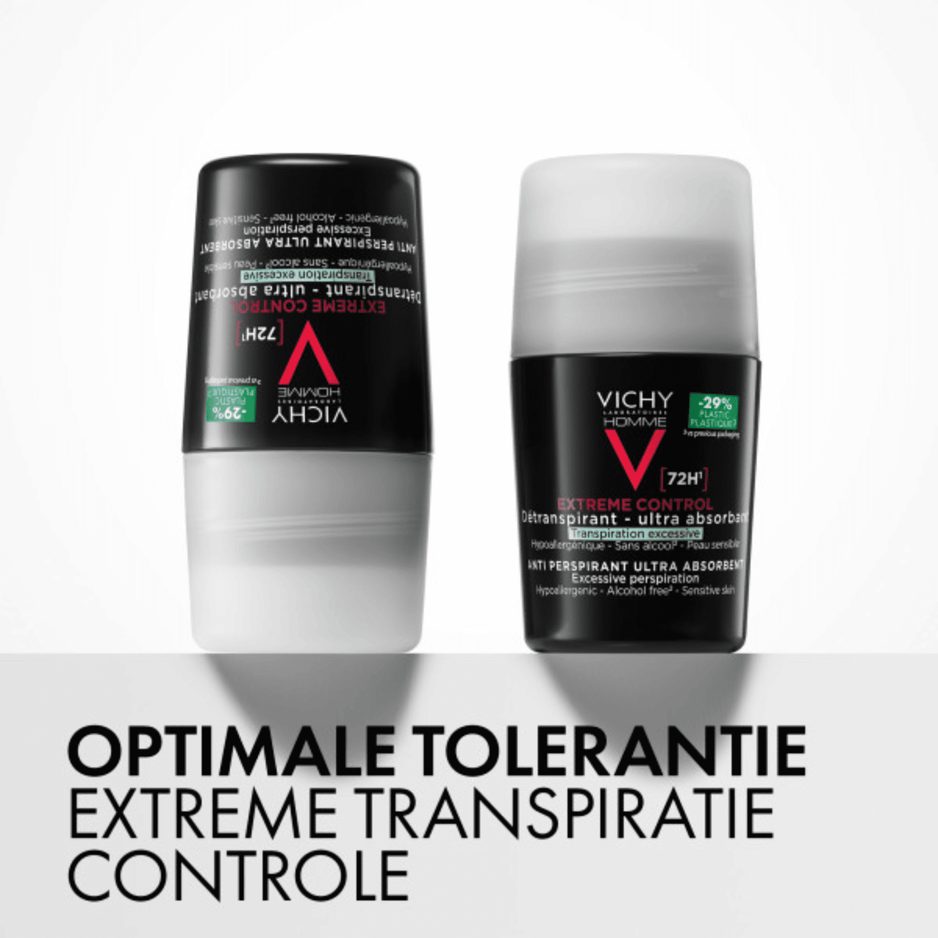 Vichy Homme Extreme Control Antitranspirant 72U Roller