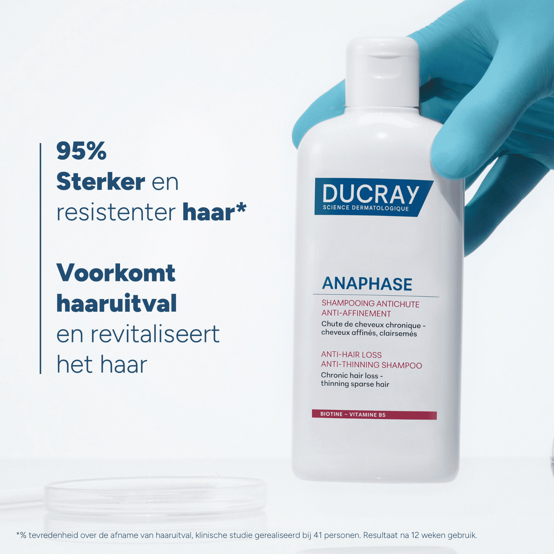 Ducray Anaphase Shampoo tegen Haaruitval en Dunner Wordend Haar
