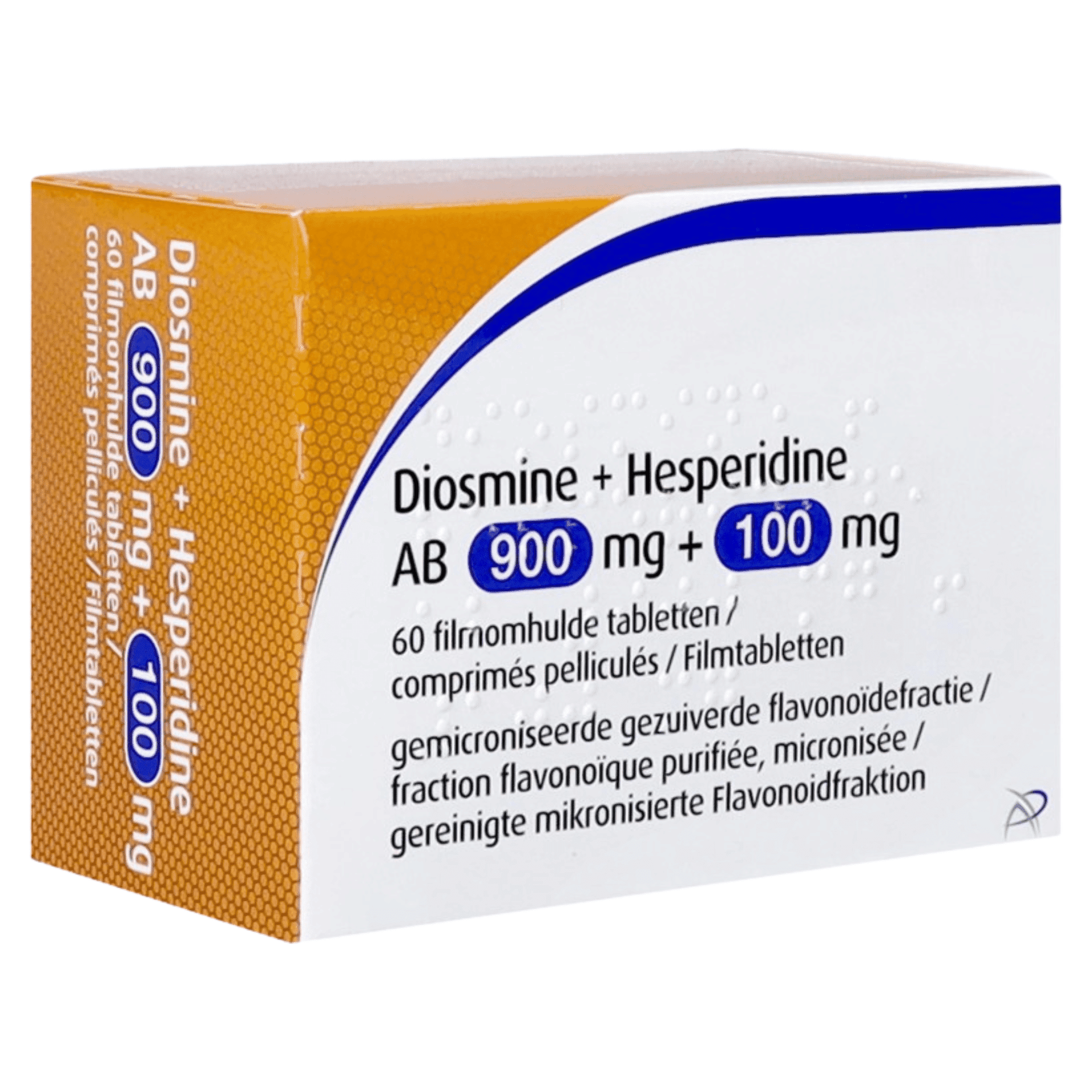 Diosmine + Hesperidine AB 900 mg + 100 mg Diosmine + Hesperidine AB 900 mg + 100 mg