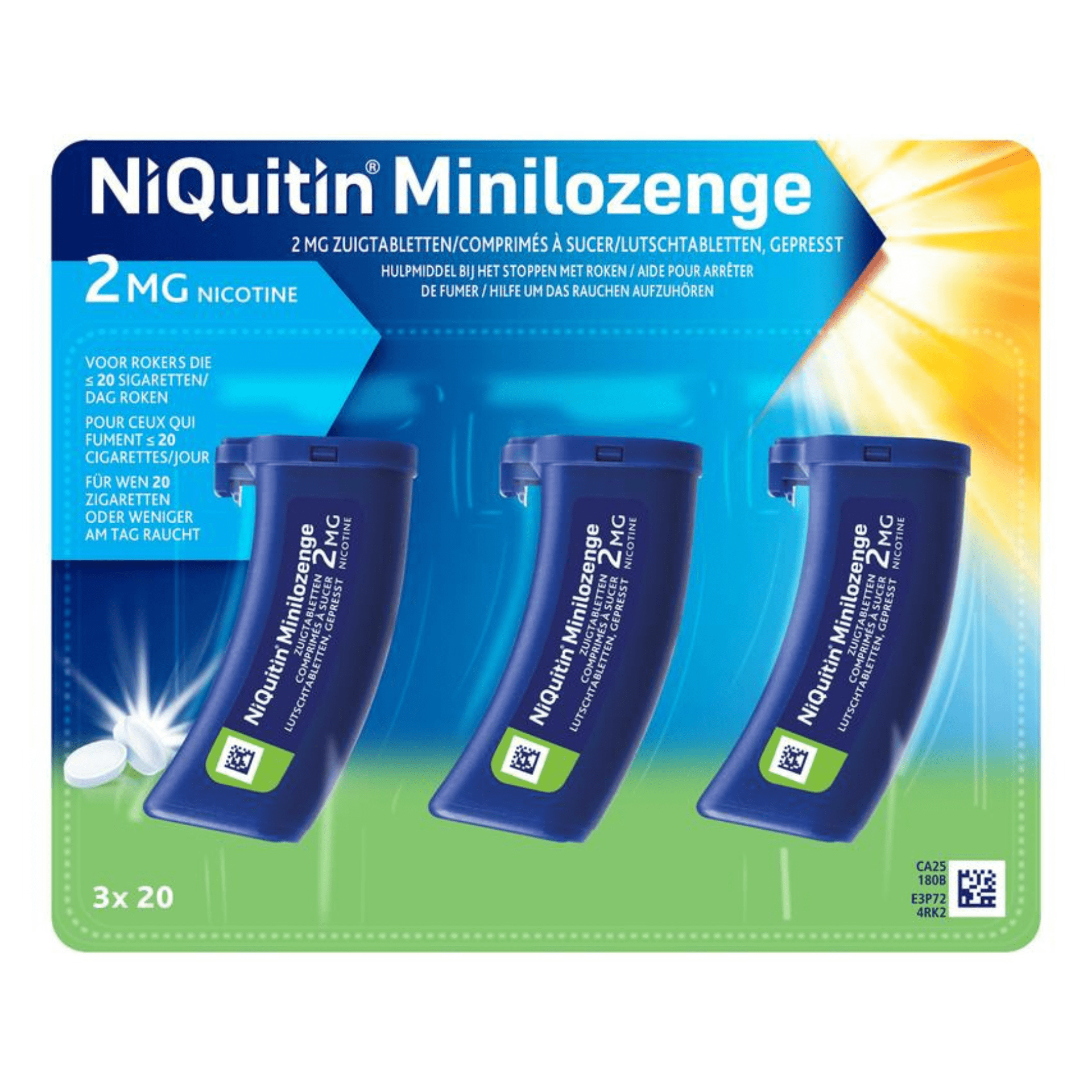 NiQuitin Minilozenge 2 mg