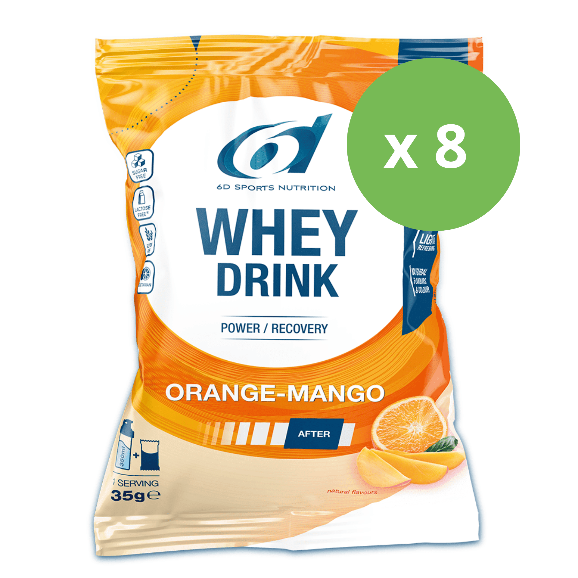 6d Whey Drink Orange&mango Pdr 35g