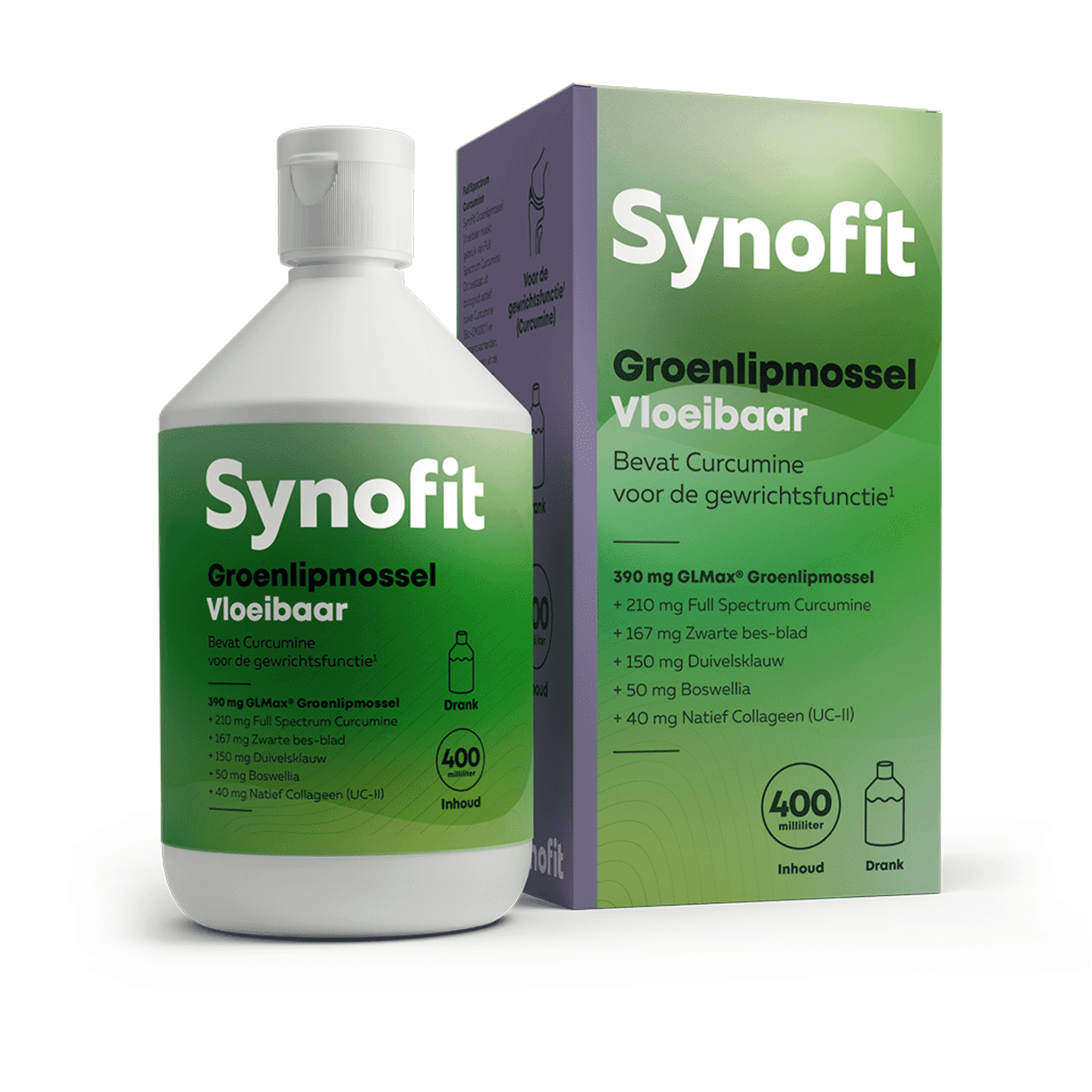 Synofit Moule Levres Vertes Liquide 400ml