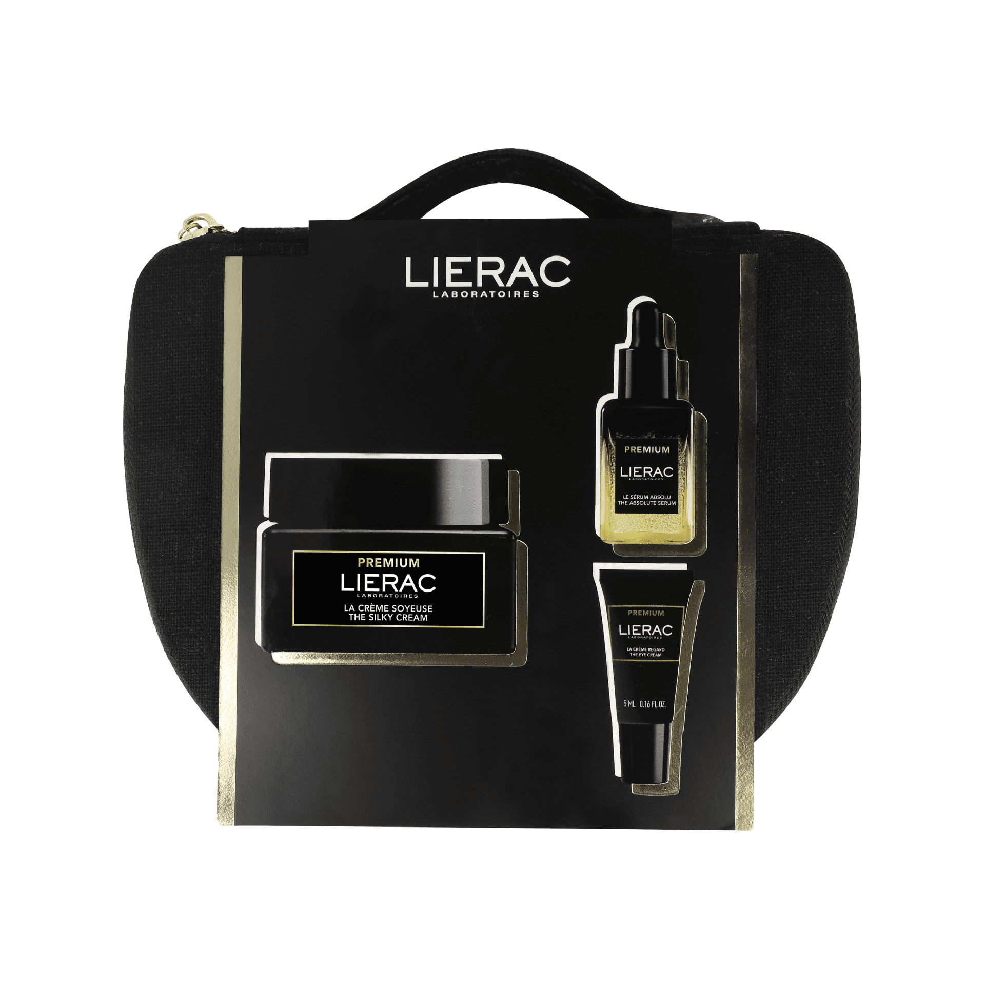 Lierac Premium La Crème Soyeuse + Serum + Oogcrème Geschenkset