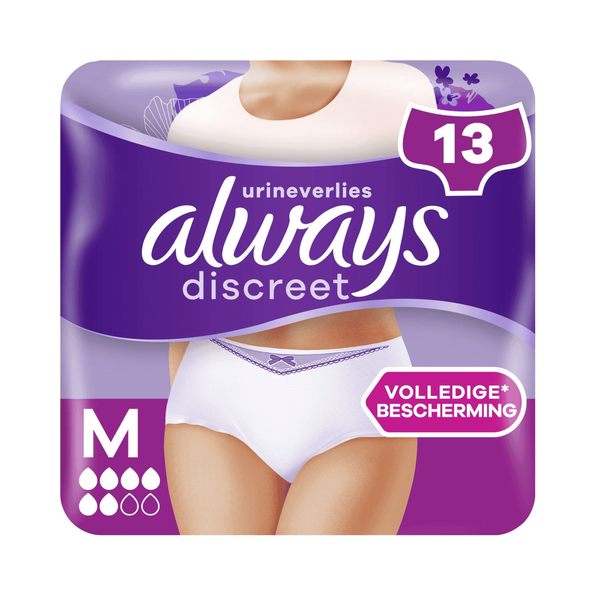 Always Discreet Normal Broekjes voor Urineverlies Always Discreet Normal Broekjes voor Urineverlies