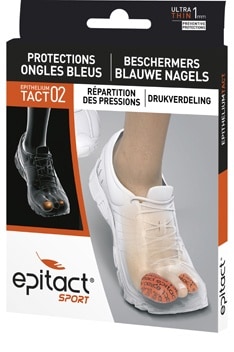 Epitact Sport Beschermers Blauwe Nagels Vrouw S Epitact Sport Beschermers Blauwe Nagels Vrouw S
