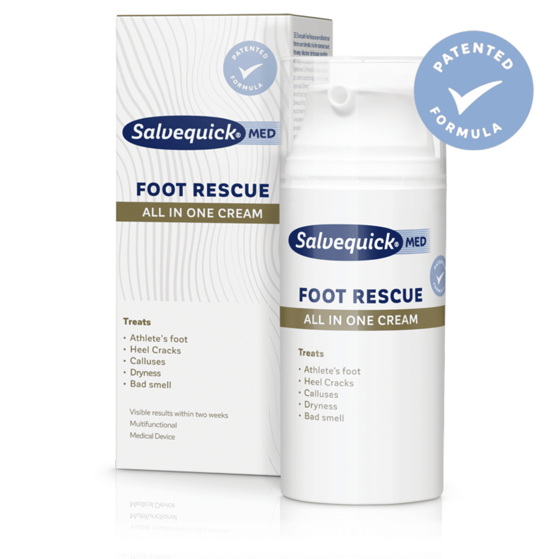 Salvequickmed Foot Rescue Cream Exp Fr