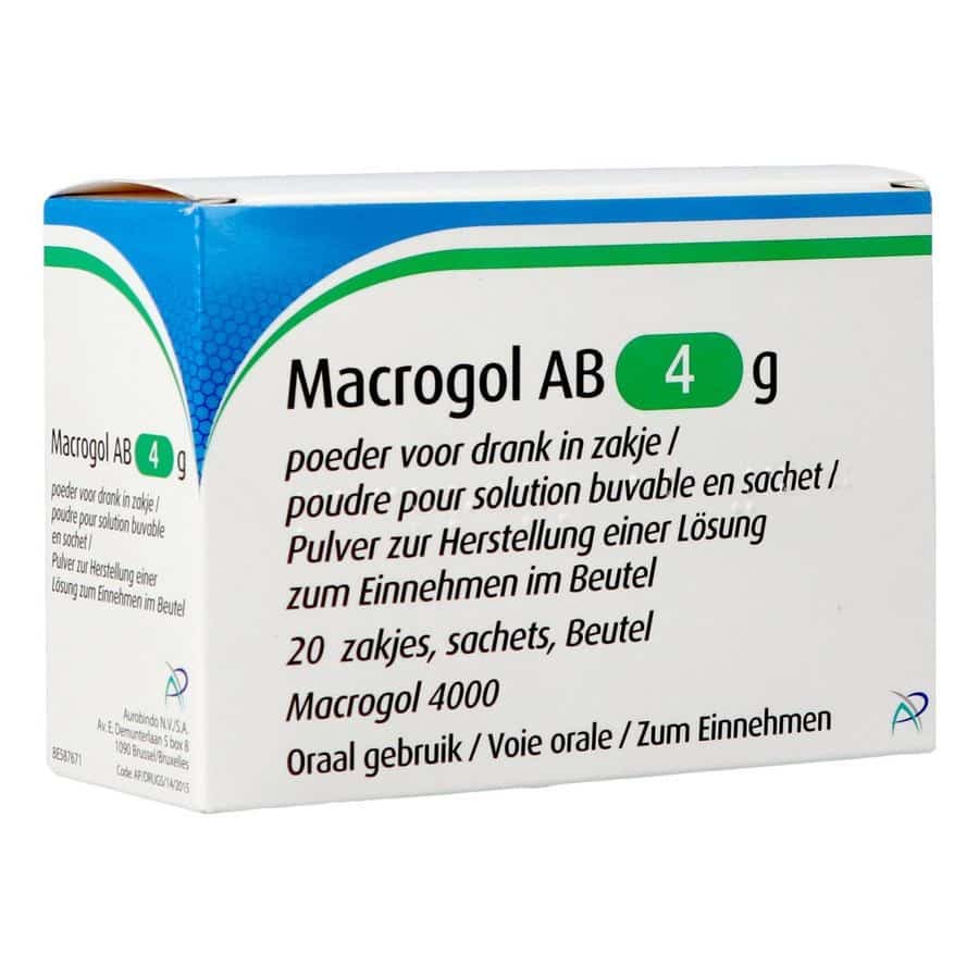 Macrogol AB 4 g Poeder