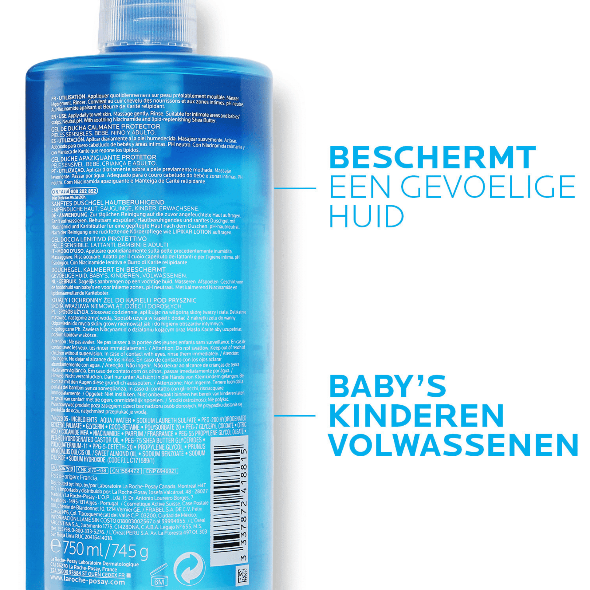 La Roche-Posay Lipikar Gel Lavant