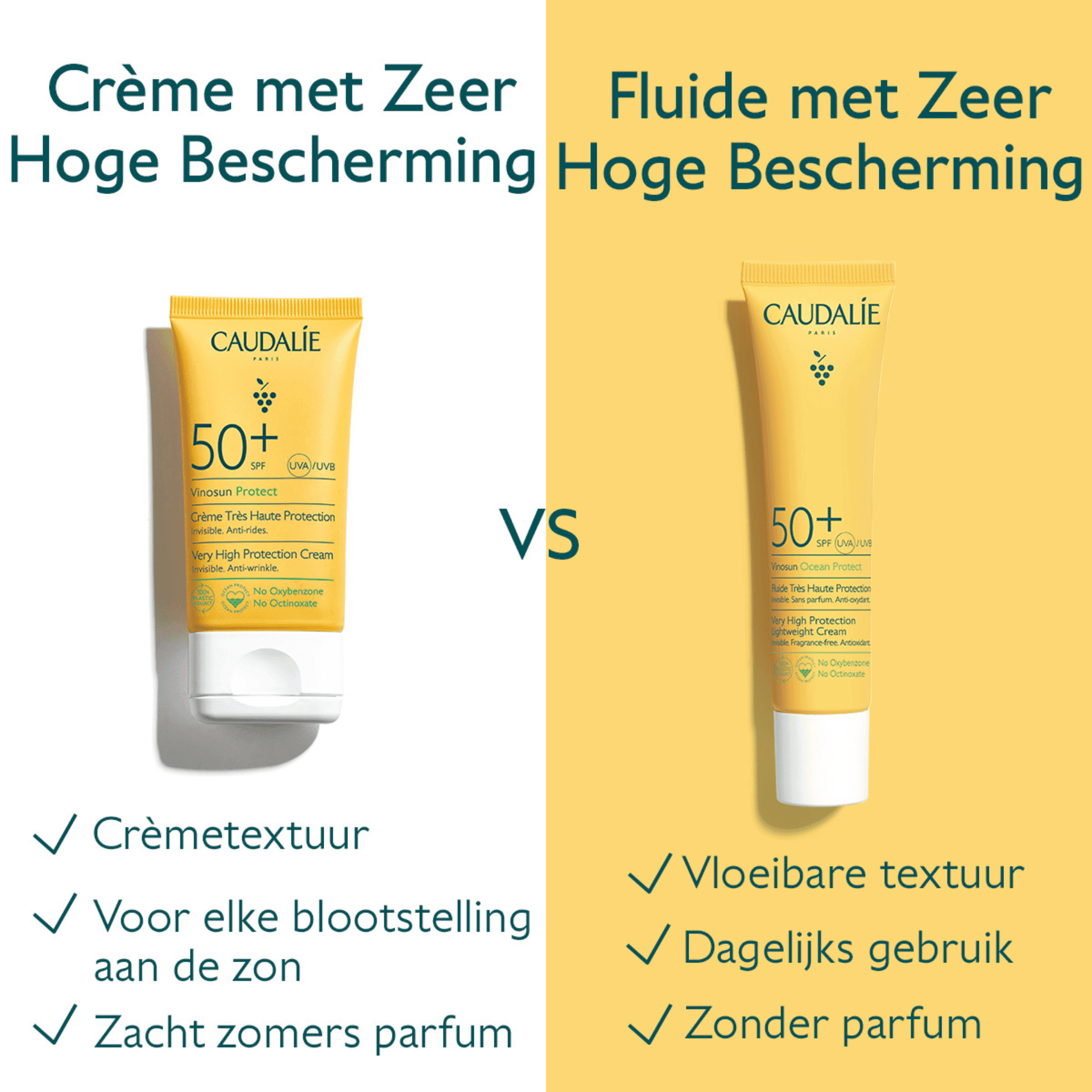 Caudalie Vinosun Protect Zonnefluid SPF 50+ Caudalie Vinosun Protect Zonnefluid SPF 50+