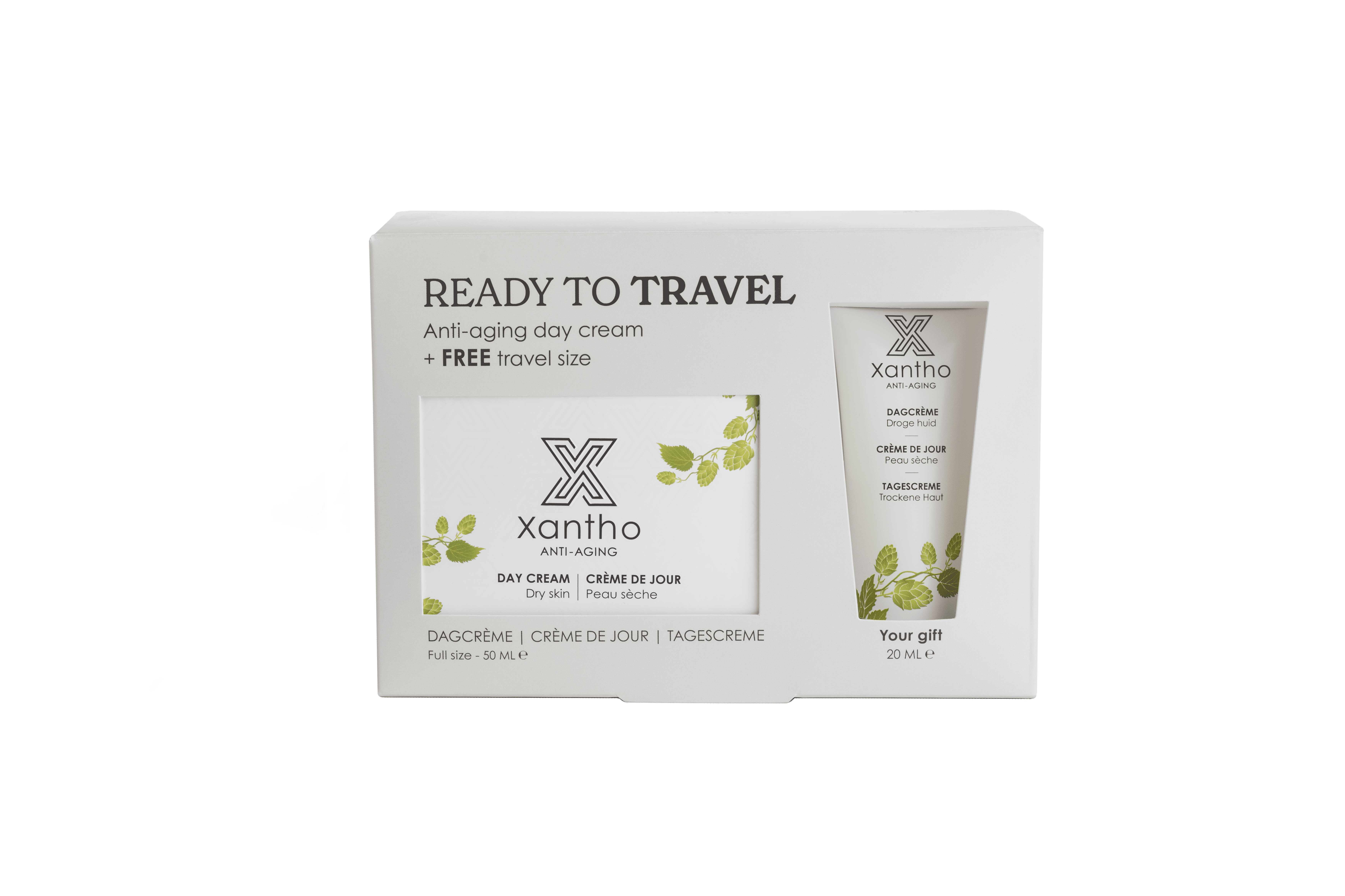 Xantho Travel Kit Dagcrème droge huid