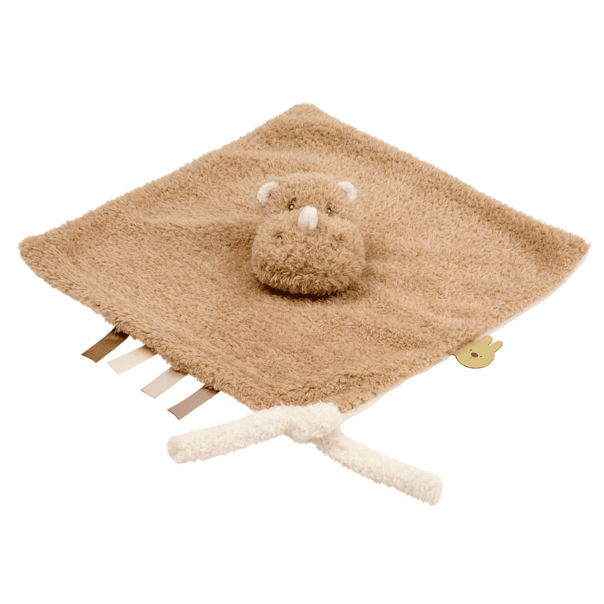 Nattou Teddy Knuffeldoekje Neushoorn