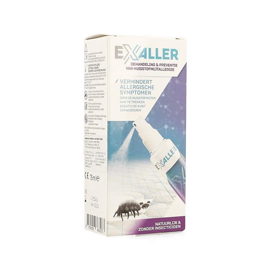 Exaller Huisstofmijtallergie Spray Exaller Huisstofmijtallergie Spray
