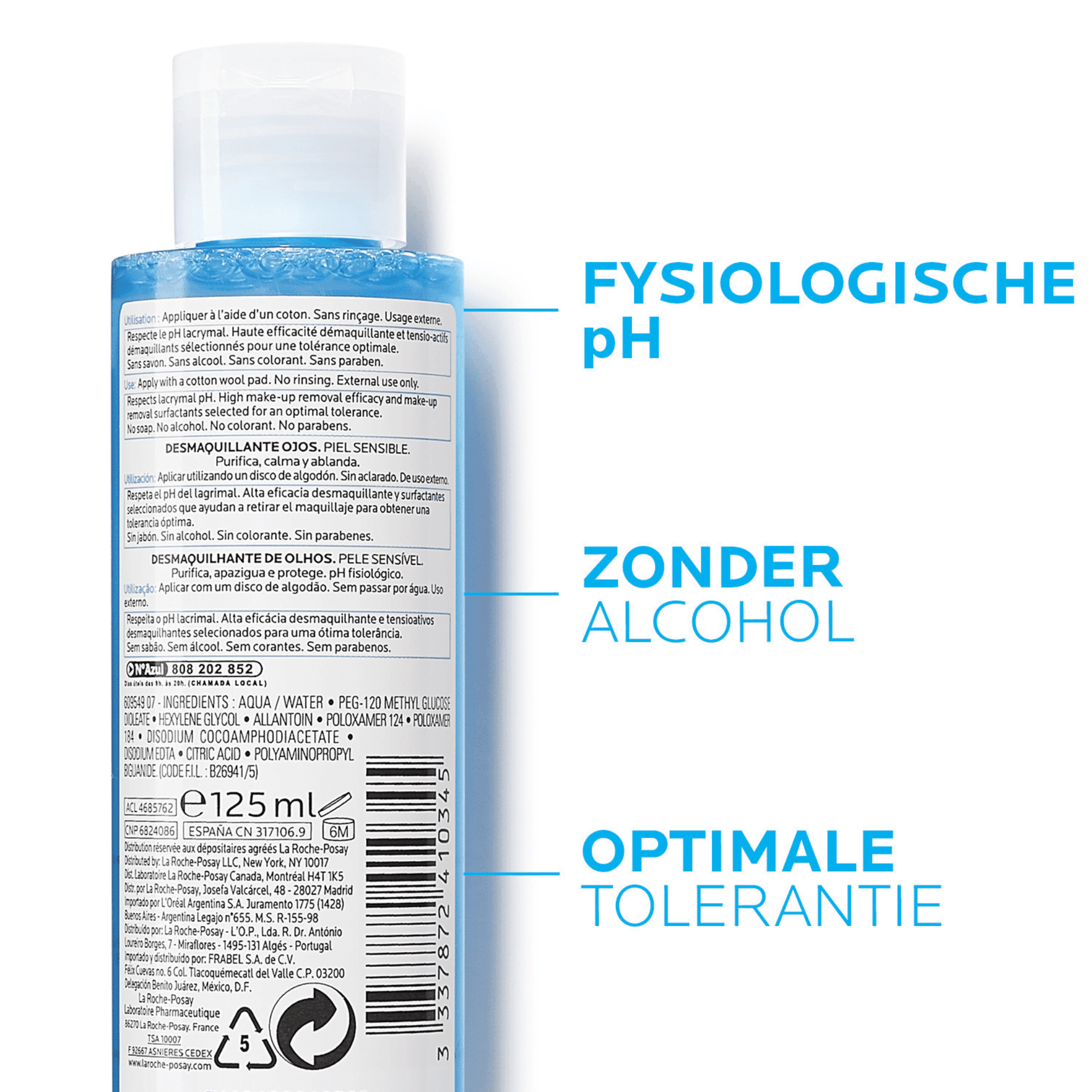 La Roche-Posay Oogmake-Upremover Gevoelige Huid La Roche-Posay Oogmake-Upremover Gevoelige Huid