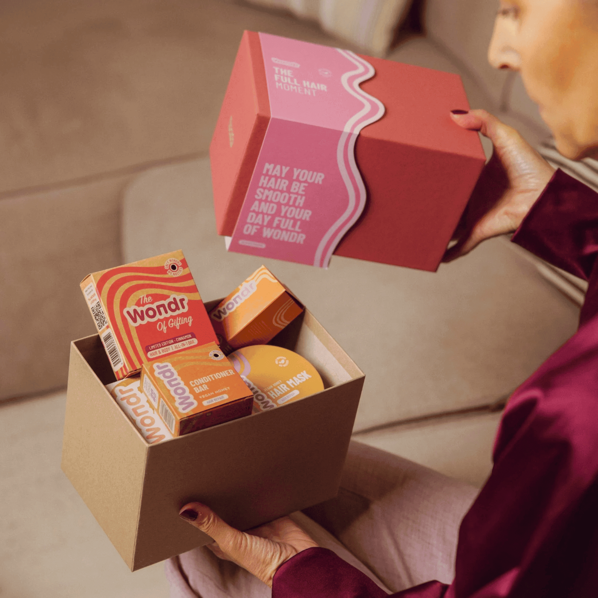WONDR The Full Hair Ritual Moment Geschenkset