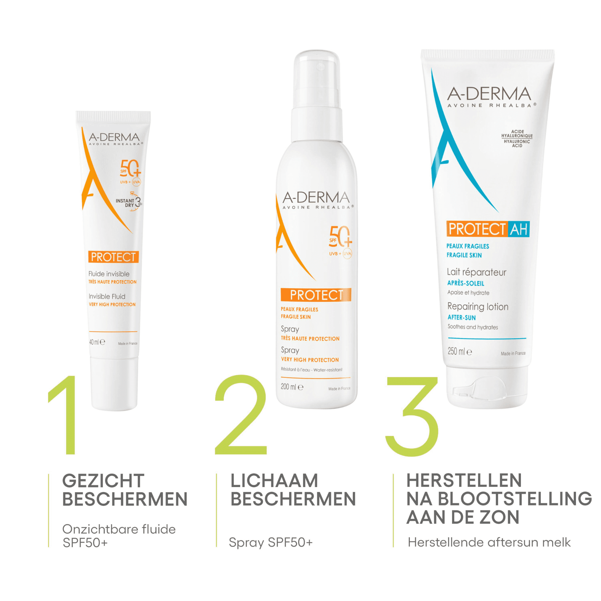 A-Derma Protect AH Herstellende Aftersunmelk
