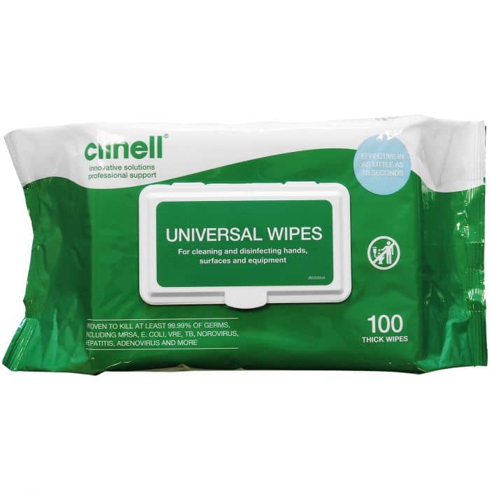 Clinell Universal Thick Wipes
