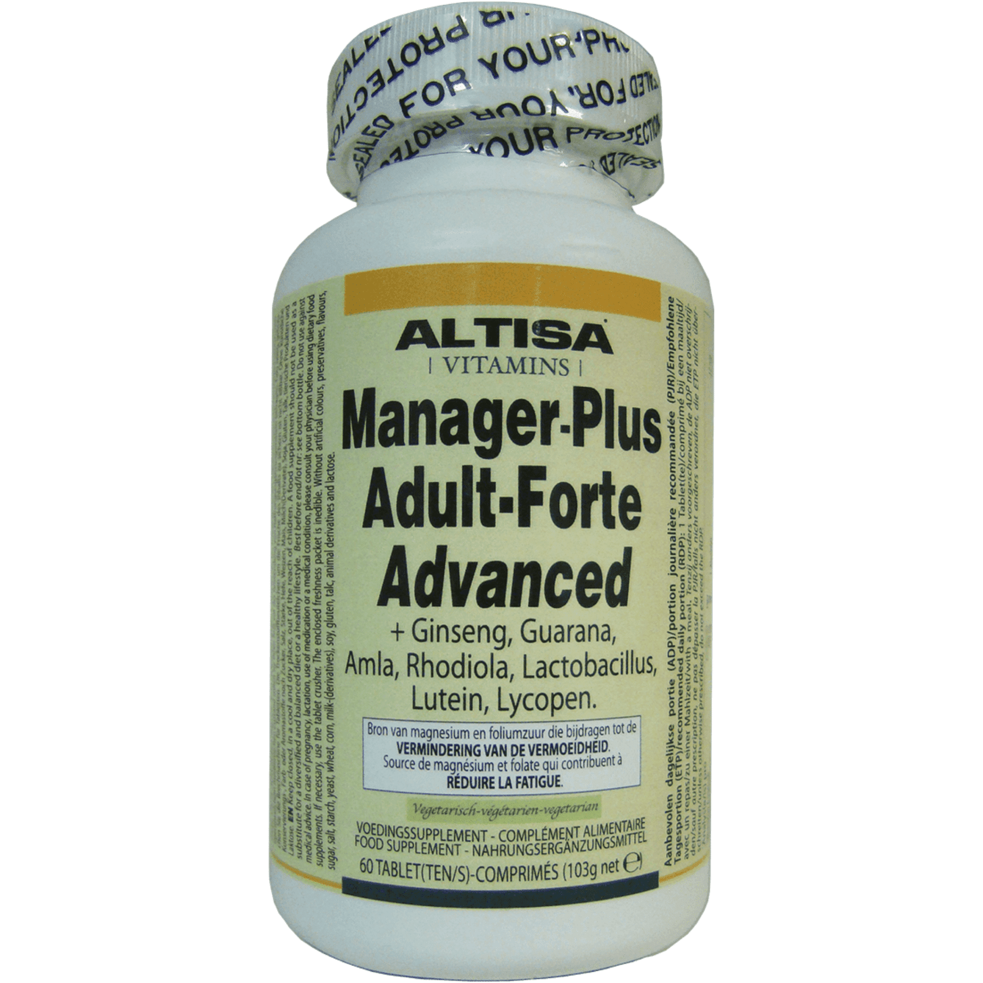 Altisa Adult Forte Manager+ Advanced 60 gelules