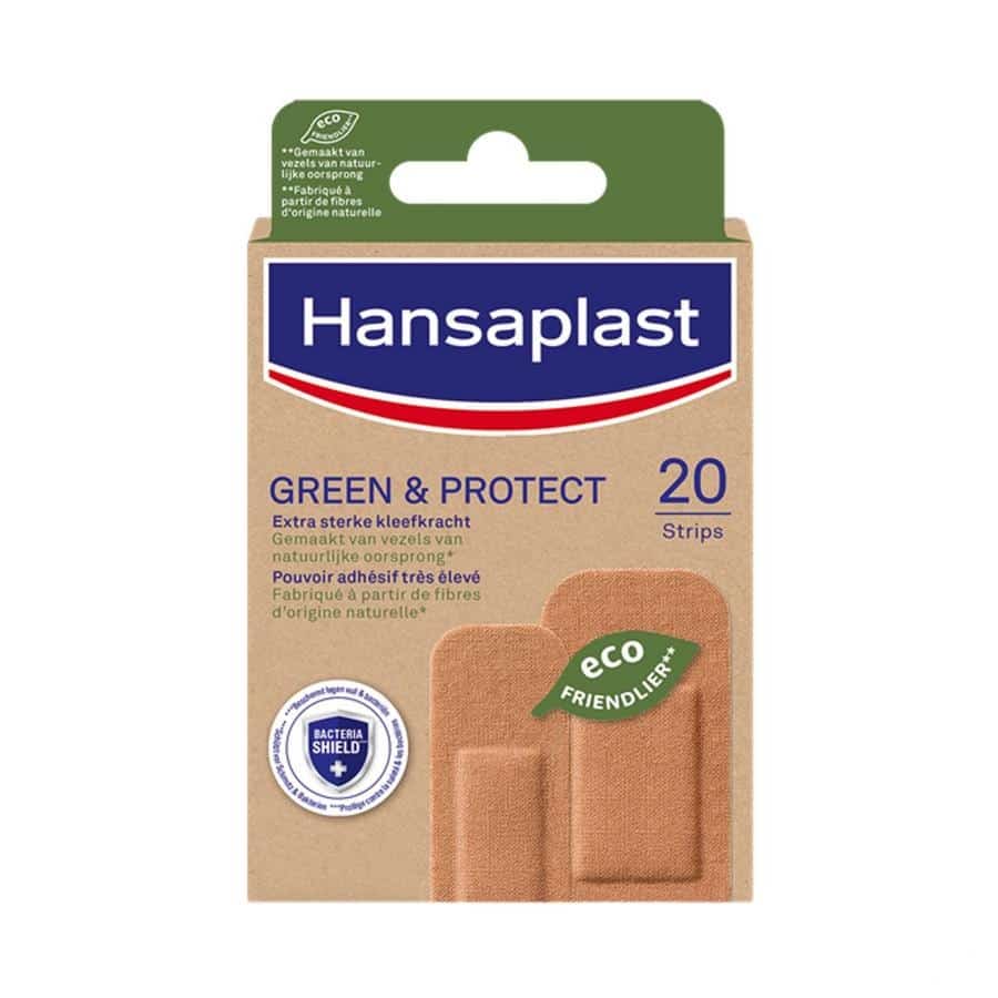 Hansaplast Pleisters Green&protect Strips 