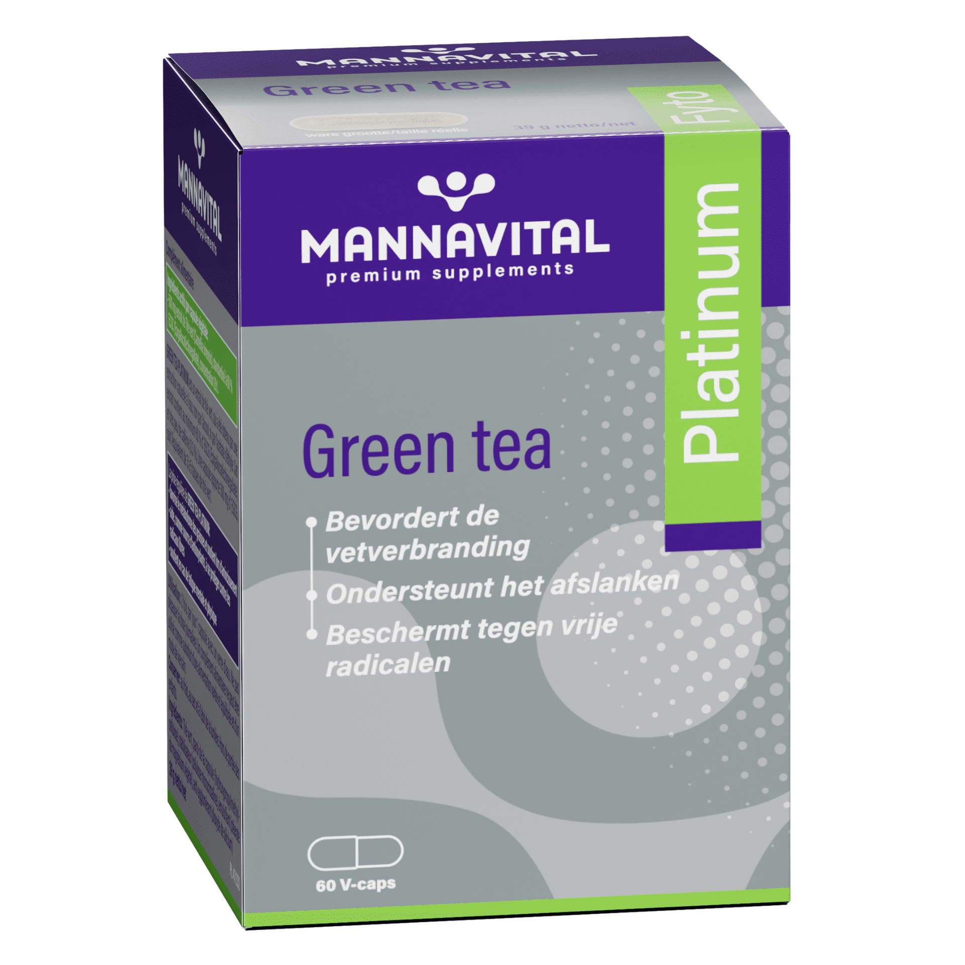 Mannavital Platinum Green Tea