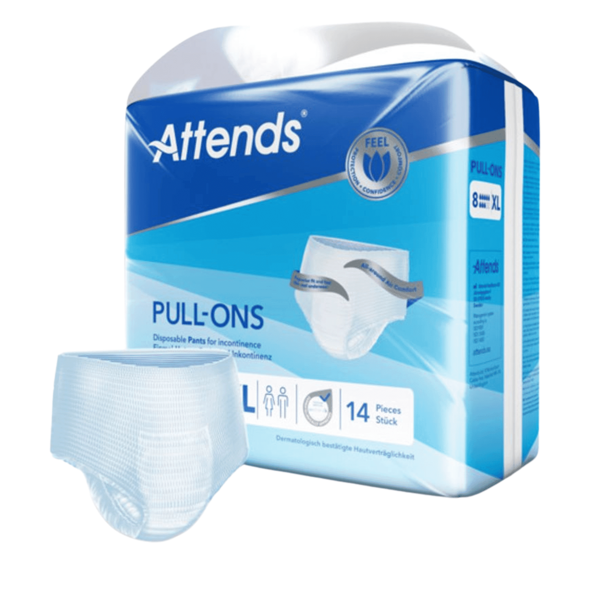 Attends Pull-ons 8 Extra Large Attends Pull-ons 8 Extra Large