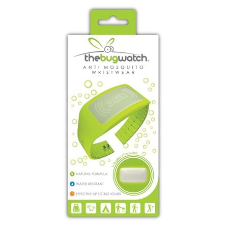 The Bug Watch Groen Anti muggen Armband