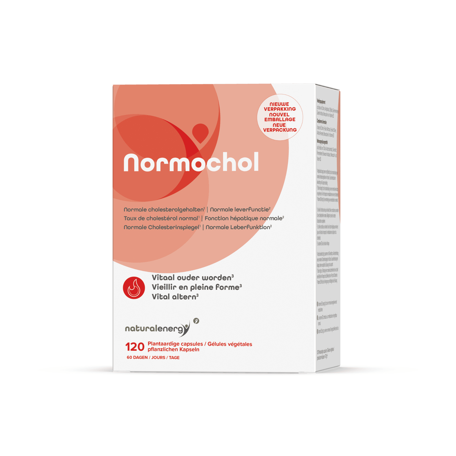 Normochol V-caps 120 Natural Energy Labophar Nf