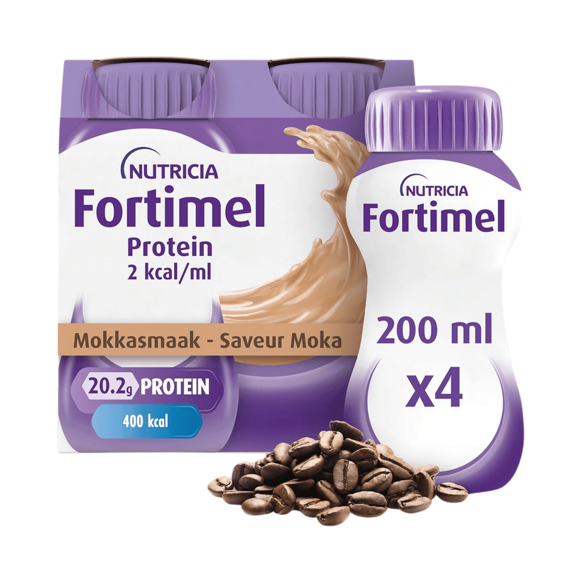 Fortimel Protein 2kcal Fraise 4x200ml Fortimel Protein 2kcal Fraise 4x200ml