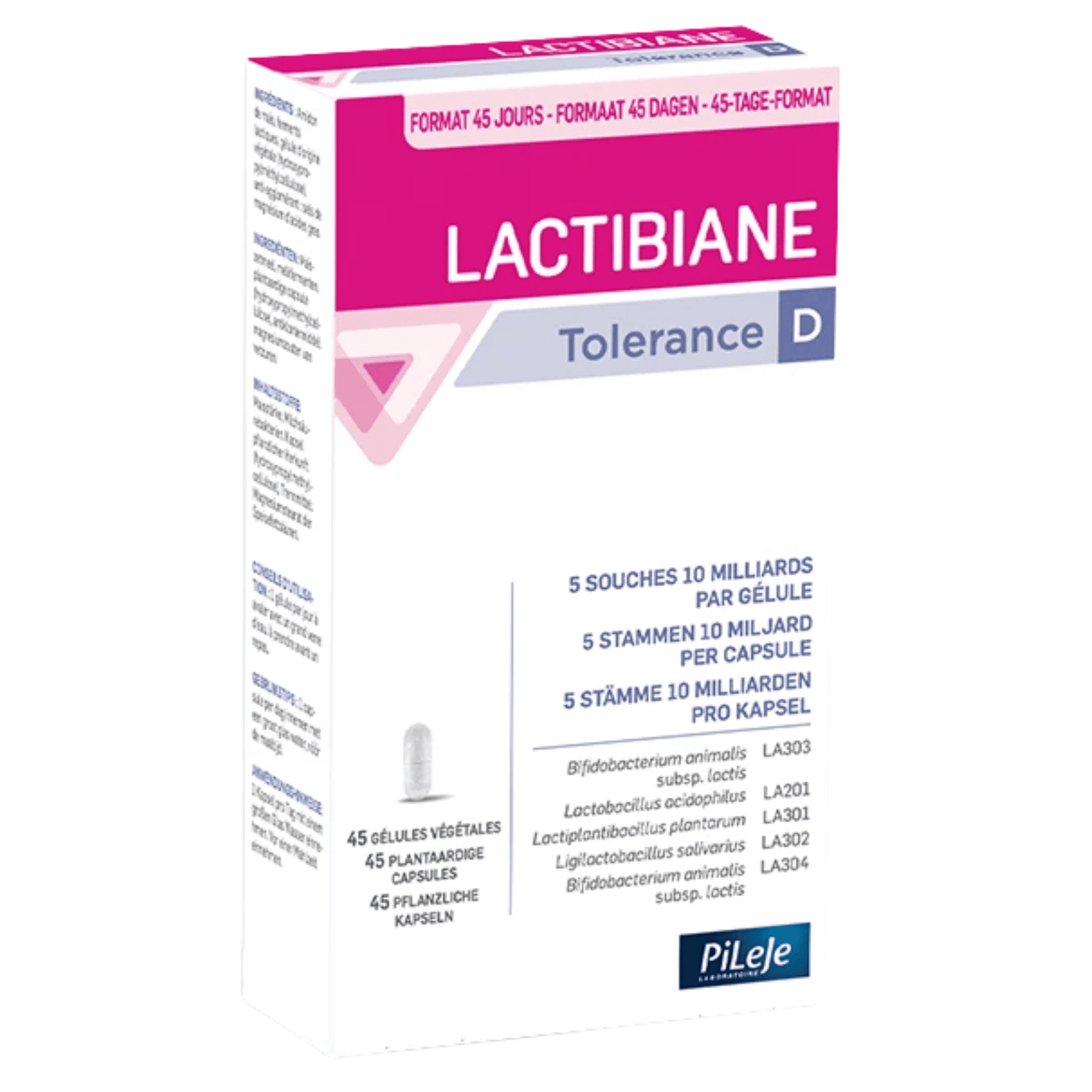 Lactibiane Tolerance Caps 45