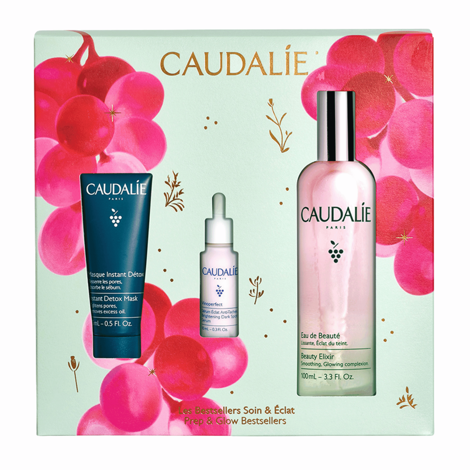 Caudalie Prep & Glow Bestsellers Geschenkset Caudalie Prep & Glow Bestsellers Geschenkset