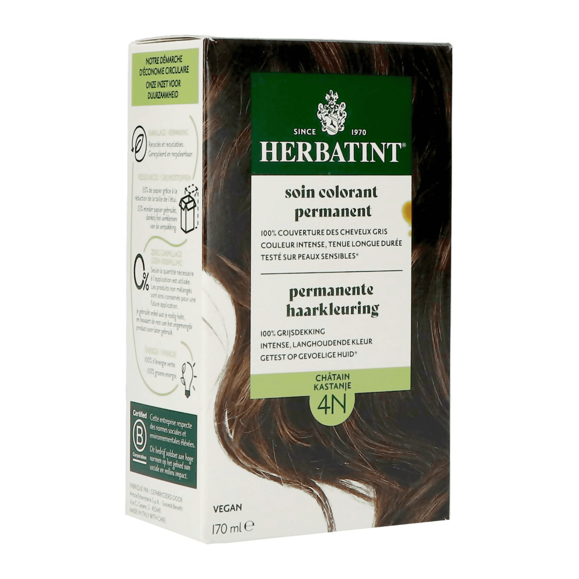 Herbatint Permanente Haarkleuring