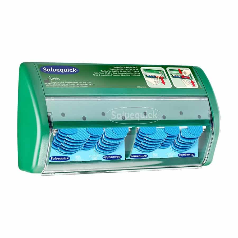 Cederroth Salvequick Pleisterdispenser Blauw