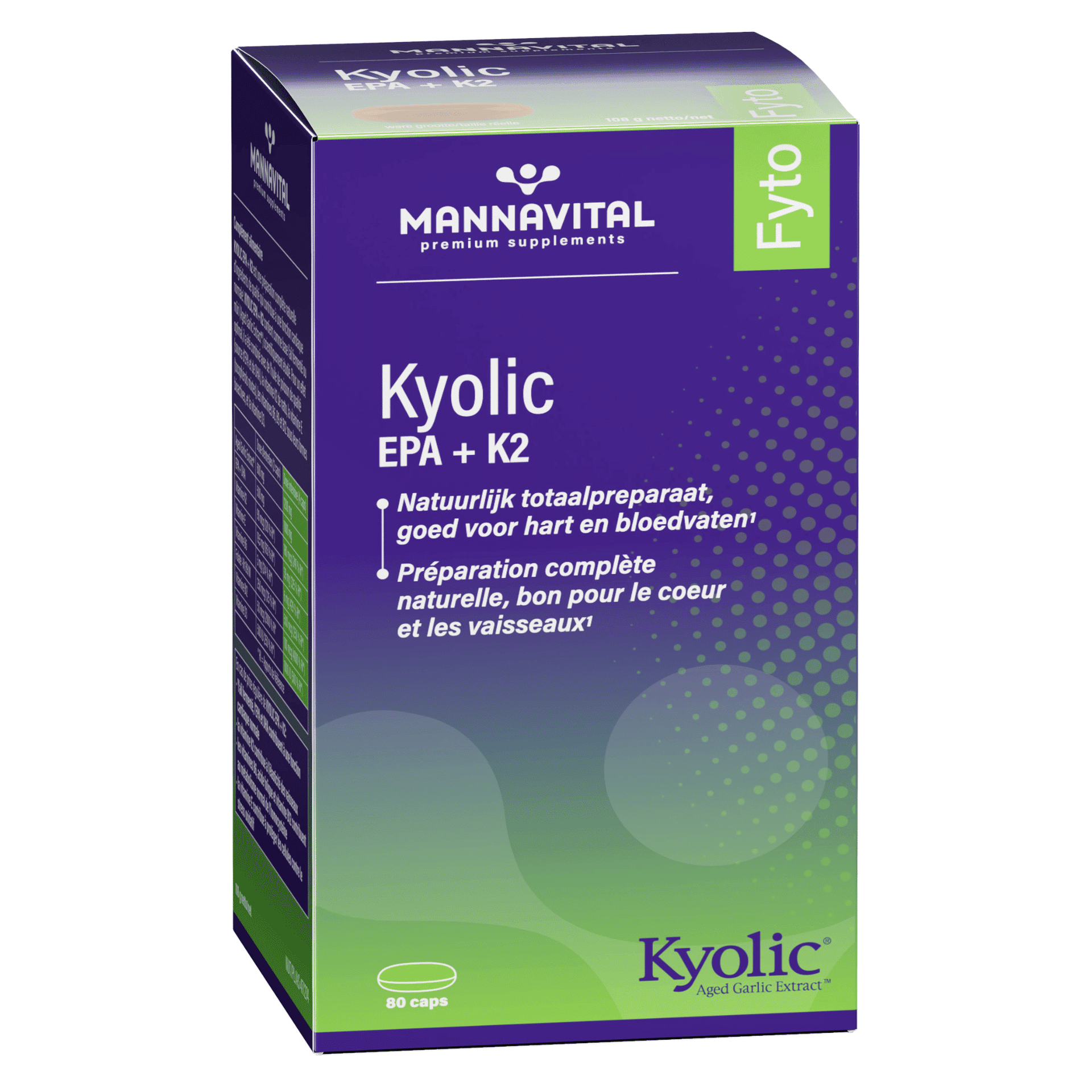 Mannavital Kyolic EPA + K2