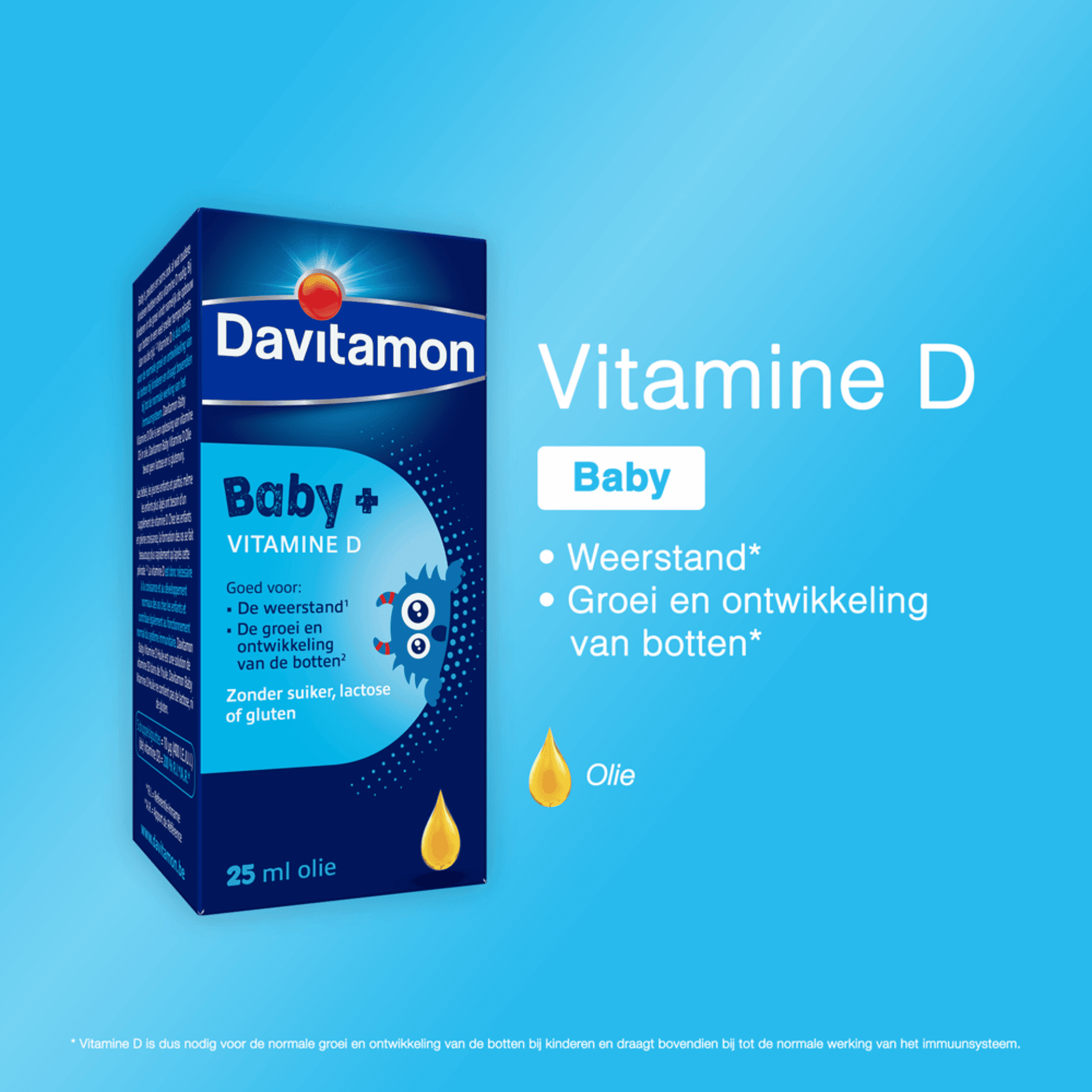 Davitamon Baby+ Vitamine D Davitamon Baby+ Vitamine D