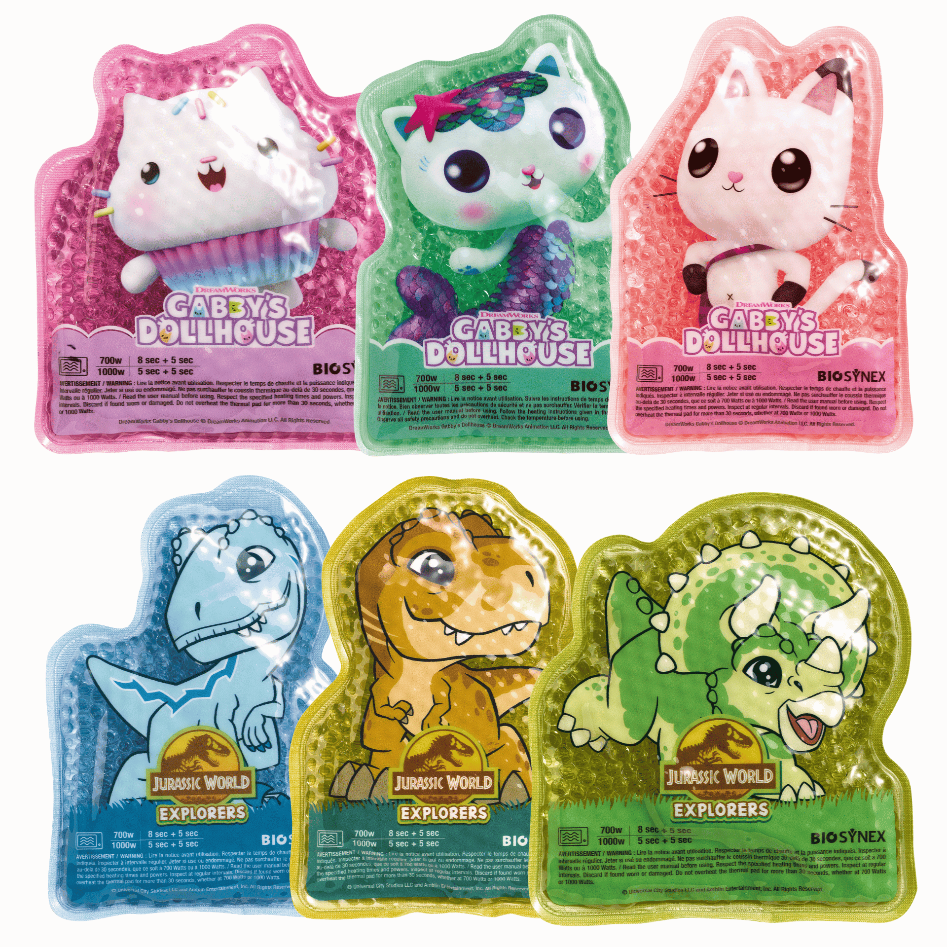 Biosynex Thermopad Kinderen Gabby's Dollhouse/Jurassic World