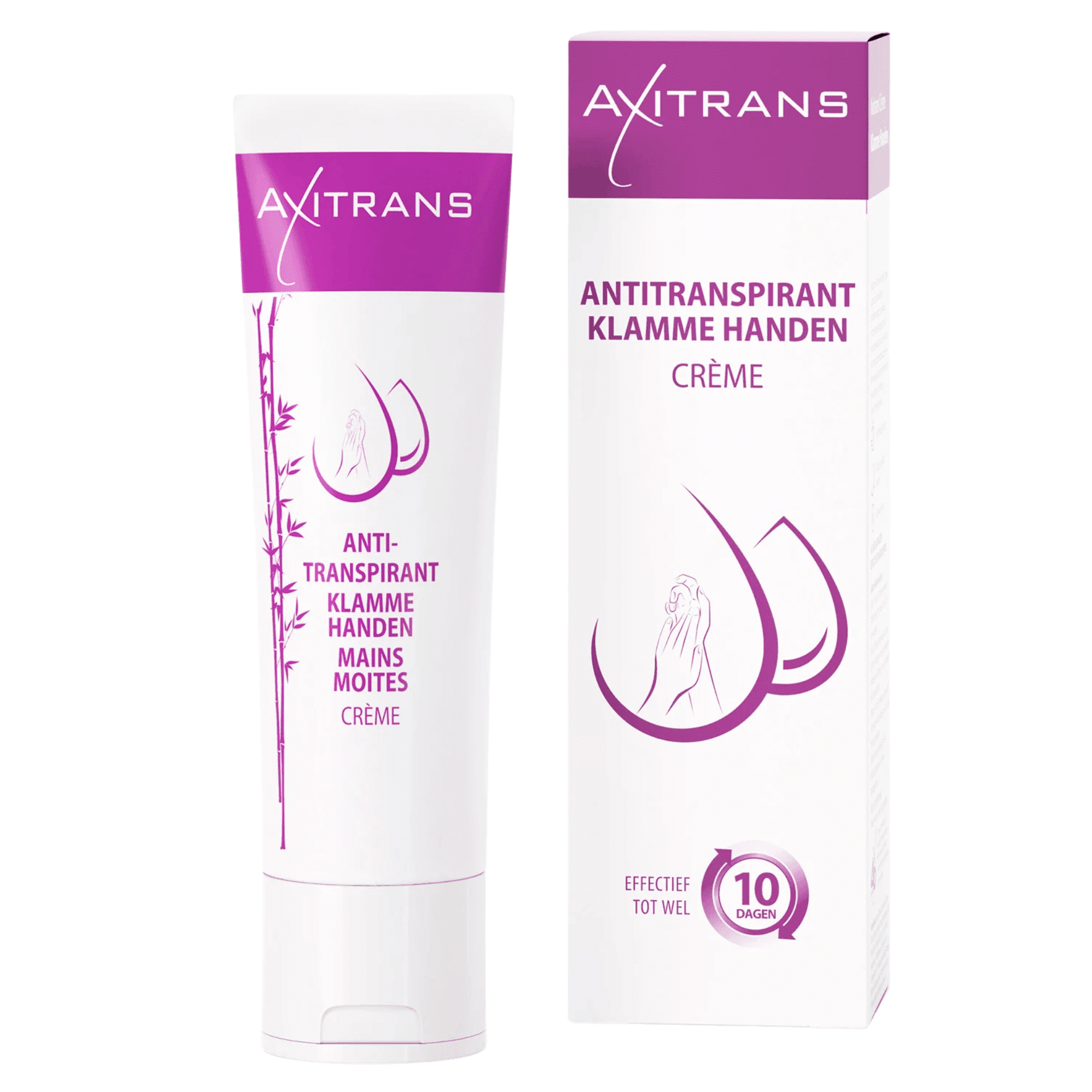 Axitrans Antitranspirant Klamme Handen Crème