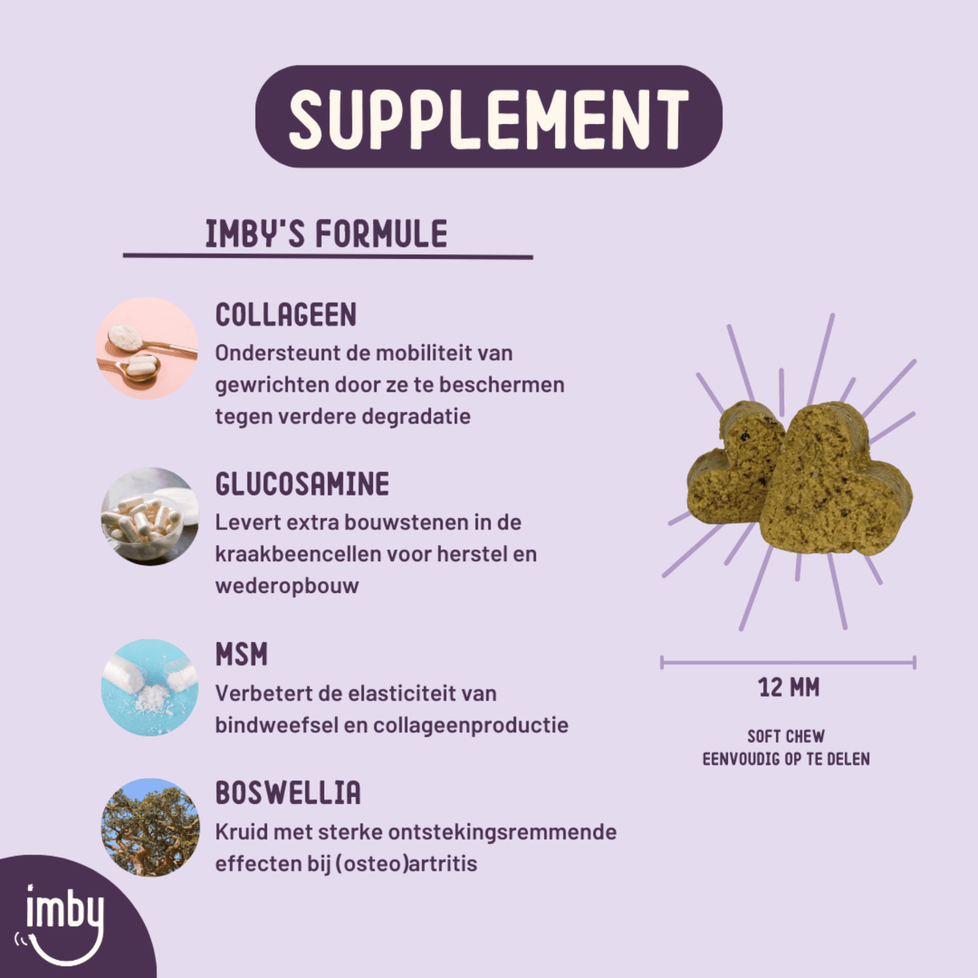 Imby Hip & Joint Supplement for Dogs Imby Hip & Joint Supplement for Dogs