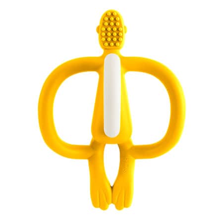 Matchstick Monkey Bijtring Geel Matchstick Monkey Bijtring Geel