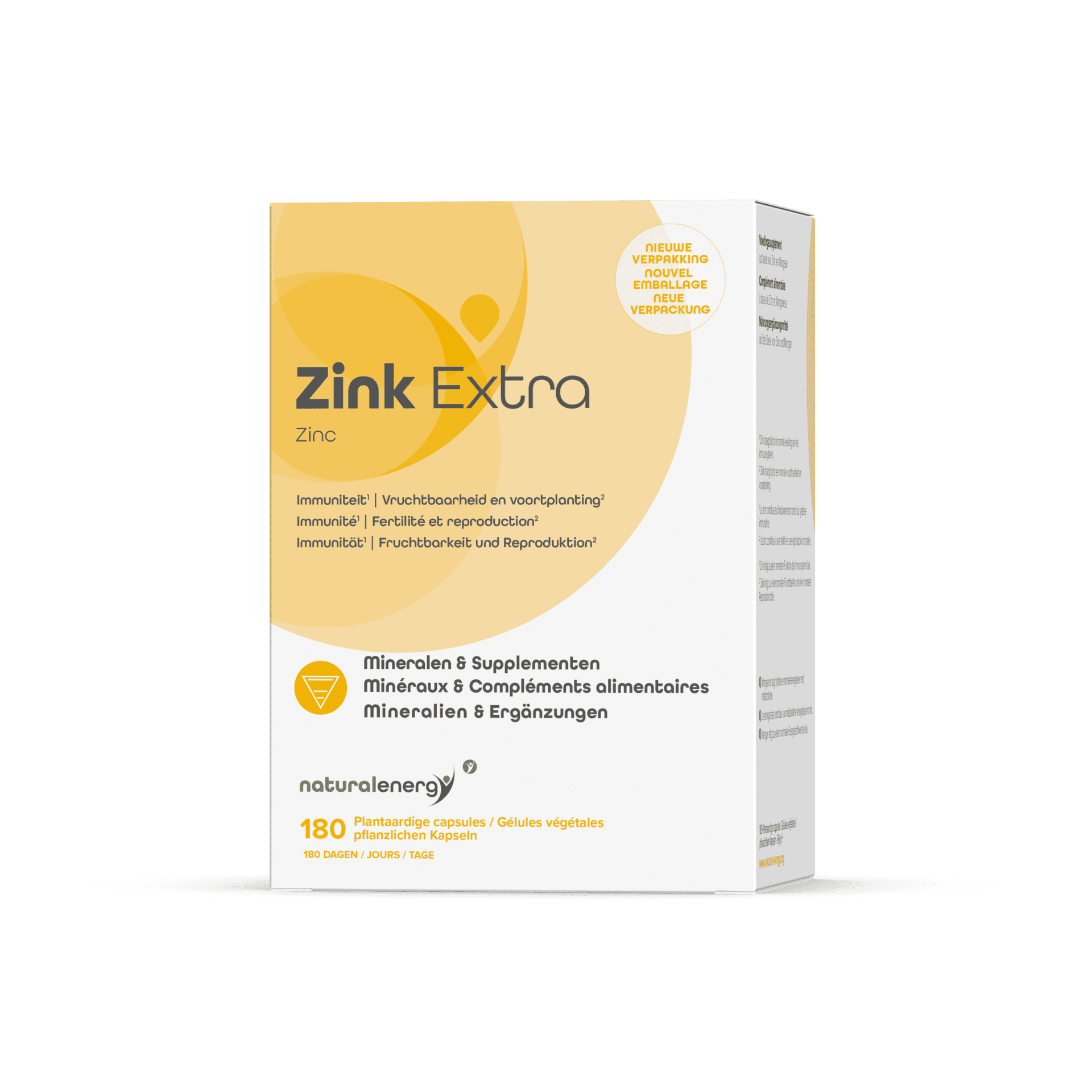 Zinc Extra Caps 180 Natural Energy Labophar Zinc Extra Caps 180 Natural Energy Labophar